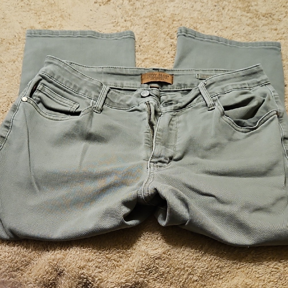 Judy Blue Light Gray Denim Jeans